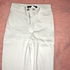 White high waisted skinny jeans size 3 women’s.